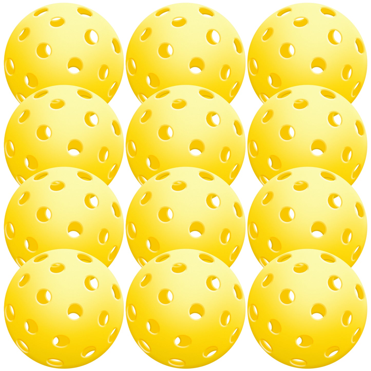 GoPickle 12 Outdoor Pickleball Balls Pack - for Tournament Play