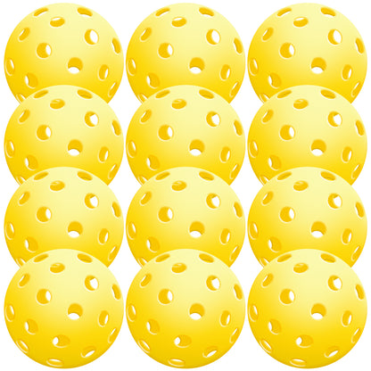 GoPickle 12 Outdoor Pickleball Balls Pack - for Tournament Play